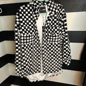 Fashion Nova “Check it out” shacket Size: M